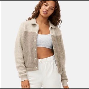 OV BOMBER JACKET - OATMEAL